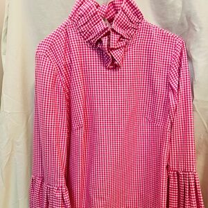 Elizabeth Wilson Pink Gingham top